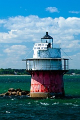 Rustic Duxbury Pier Lighthouse